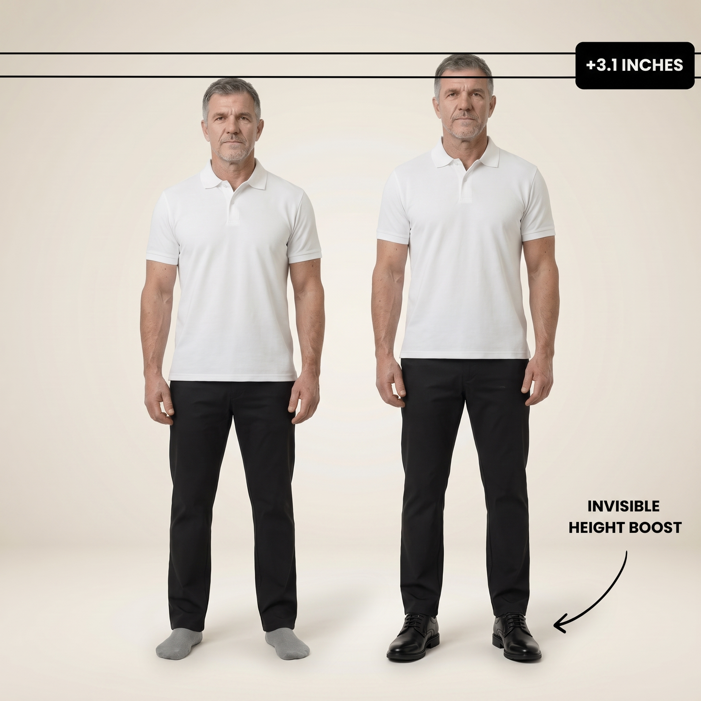 Henry | Boost your height (+2.4” + 3.1")